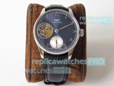 Swiss Grade Copy IWC Portugieser Tourbillon Watch SS 44mm - ZF Factory